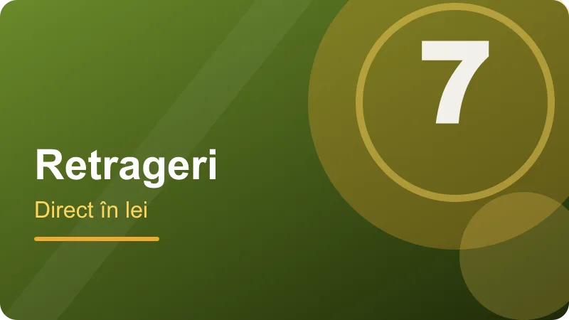 Retragerile din casino Elite, direct în lei – ilustrație pentru secțiunea Elite Casino